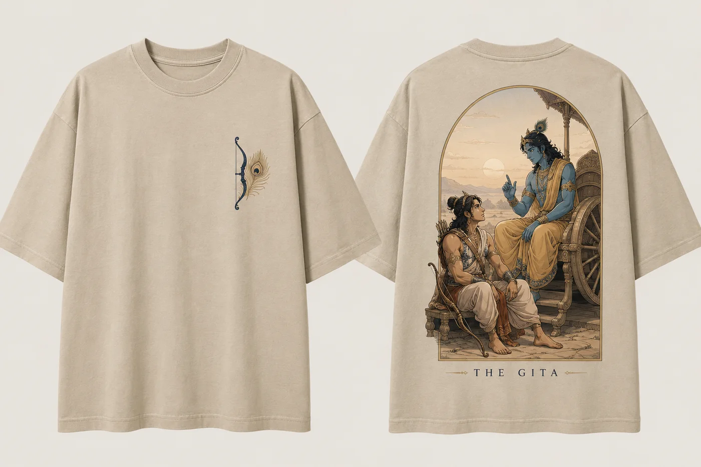 Desert bone The Gita Oversized Tee